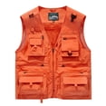 thumbnail image 1 of Men's Utility Vest Fishing Safari Vest Summer Travel Vest with Pockets Mesh quick drying Vest, 1 of 9