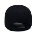 thumbnail image 1 of Men's Uv-Resistant Adjustable Cotton Baseball Cap Lightweight Low Profile Dad Hat Breathable Comfortable Soft Outdoor Sun Hat by Yigetop Black One Size, 1 of 4