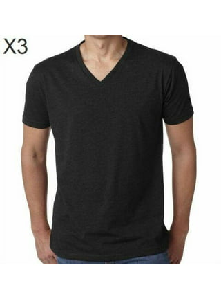 Men’s 3 Pack Tank Top A Shirt–100% Cotton Ribbed Undershirt Tee–Assorted &  Sleeveless (Black, Small)