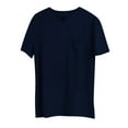thumbnail image 1 of Men's V Neck T Shirts,Fitted Stretch Tees for Men Solid Fitness Large Sports Men's Elastic Cotton Pocket Short Sleeve Summer Shirt 2025 Summer Beach Tops, 1 of 4