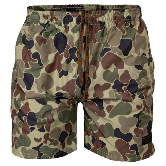 Combat Iron Men's V3 Performance Training Shorts | 5.5" M / Duck Camo