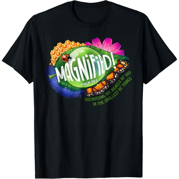 Men's VBS 2025 Magnified Smallest Shirts Insects Adventure VBS T-Shirt