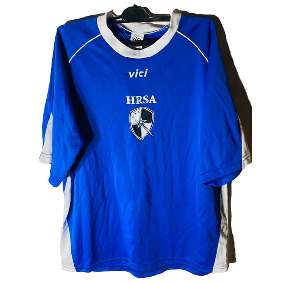 Men's VICI HRSA Rome Jersey Short Sleeve ROYAL Blue/White MEDIUM