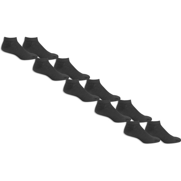 Men's Value Pack Low Cut Socks 10-Pack