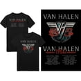 thumbnail image 1 of Men's Van Halen 84 Tour (Back Print) Slim Fit T-shirt Small Black, 1 of 3