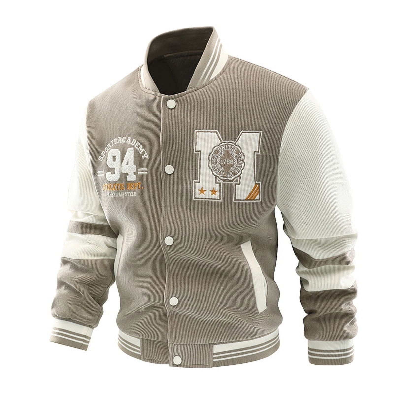 Mens Varsity Jacket College Letterman Vintage Liberia Ubuy