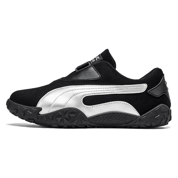 Men's Velcro Strap Suede Spliced Casual Shoes