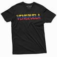 thumbnail image 1 of Men's Venezuela T-shirt Venezuela flag coat of arms country Patriotic Tee shirt (Large Black), 1 of 7