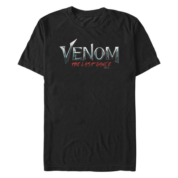 Men's Venom: The Last Dance Official Movie Logo  Graphic T-Shirt
