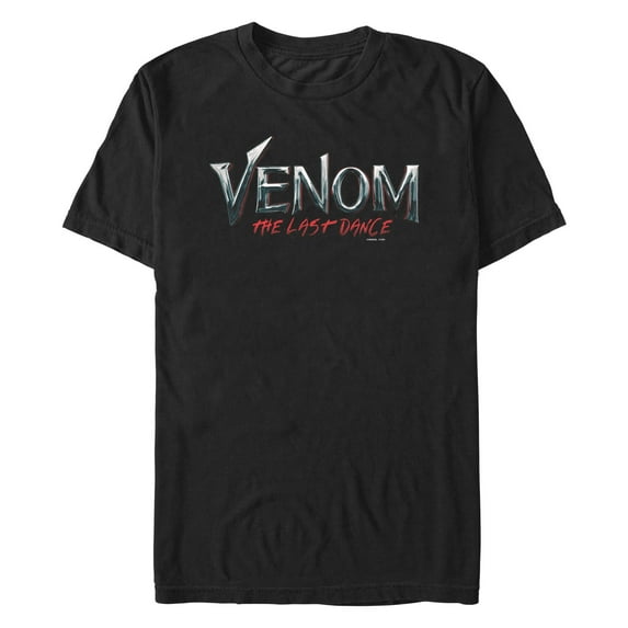Men's Venom: The Last Dance Official Movie Logo Graphic T-Shirt