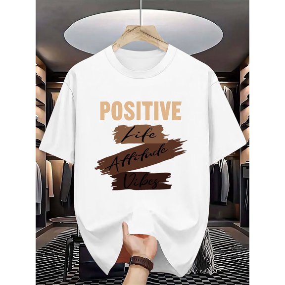 Men's Versatile T-Shirt Base Layer Summer Clothing
