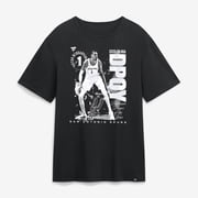 Mens Victor Wembanyama Black San Antonio Spurs 2025-26 NBA Defensive Player of the Year Legacy T-Shirt