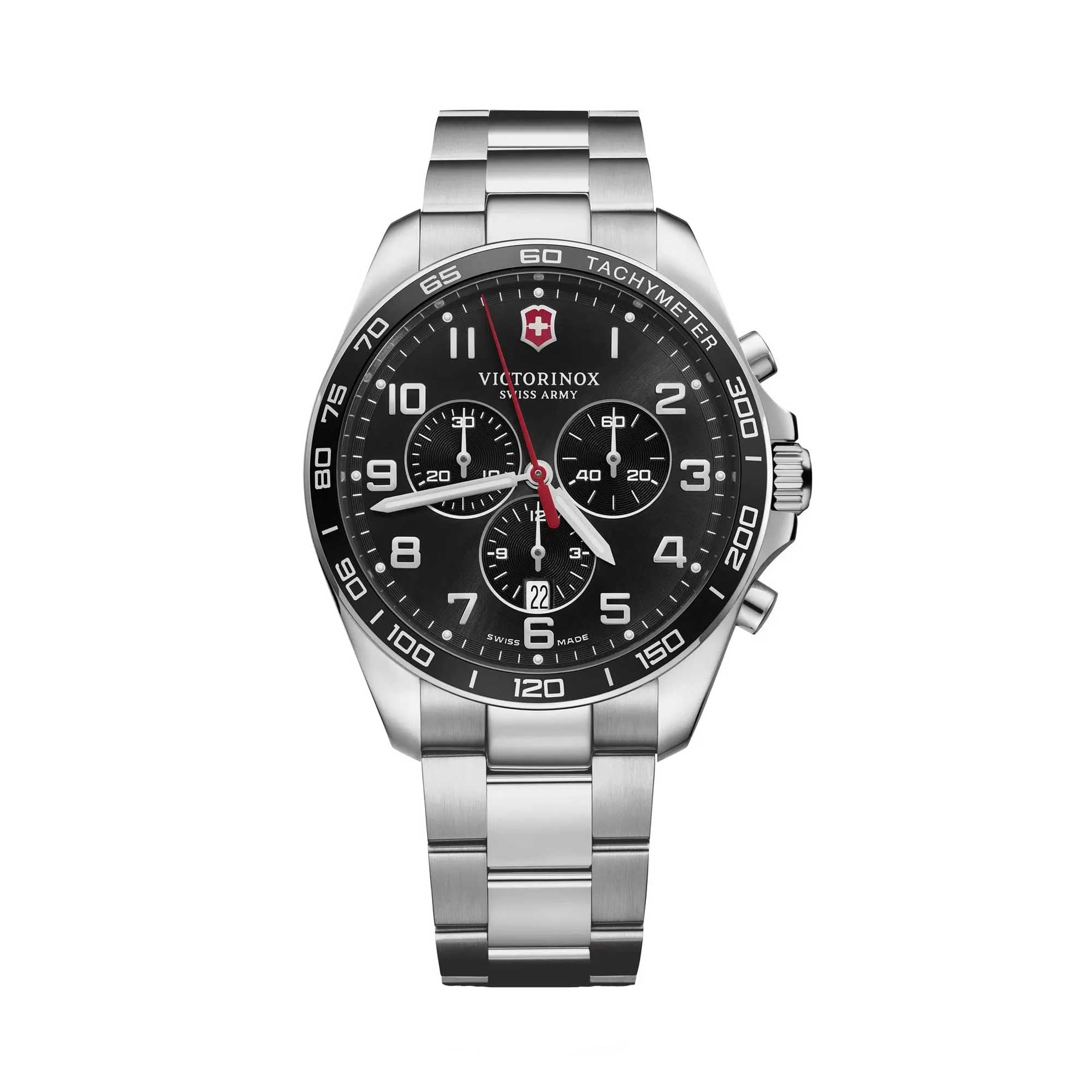 小林 新品 VICTORINOX CHRONO CLASSIC GRY/ BRC ビクトリノックス