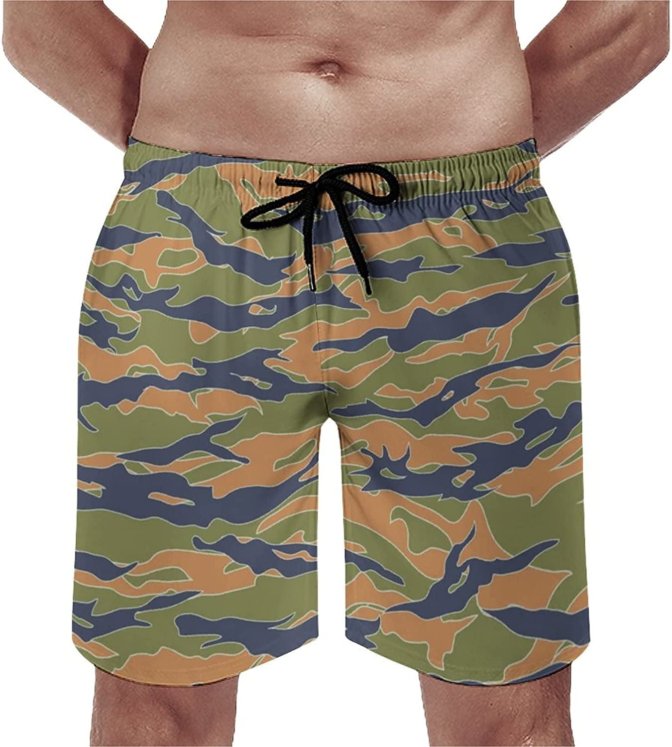 Tiger stripe hotsell swim trunks