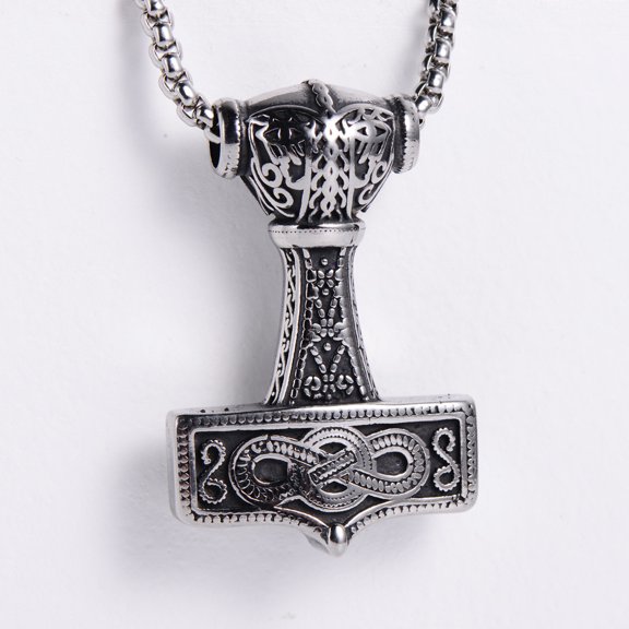 Men's Viking Casting Stainless Steel Pendant