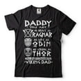 thumbnail image 1 of Men's Viking T-Shirt Viking Dad T-Shirt Father's Day Viking Tee Ragnar Thor Odin Norse Nordic Tee, 1 of 6