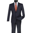 thumbnail image 1 of Men's  Vinci Suits Modern Fit Navy Blue Suit Size 42 Regular, 1 of 1