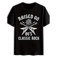 thumbnail image 1 of Men's Vintage 80s Rocker Raised on Classic Rock T-Shirt, 1 of 6