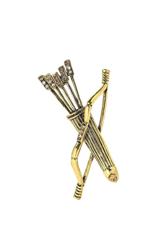 Men's Vintage Arrows Brooch Pin Alloy Accessory For Expression by LUVNIMB