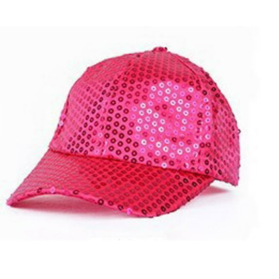 Men's Baseball Cap Fashion Hot Pink Sport Hats Adjustable Baseball Cap