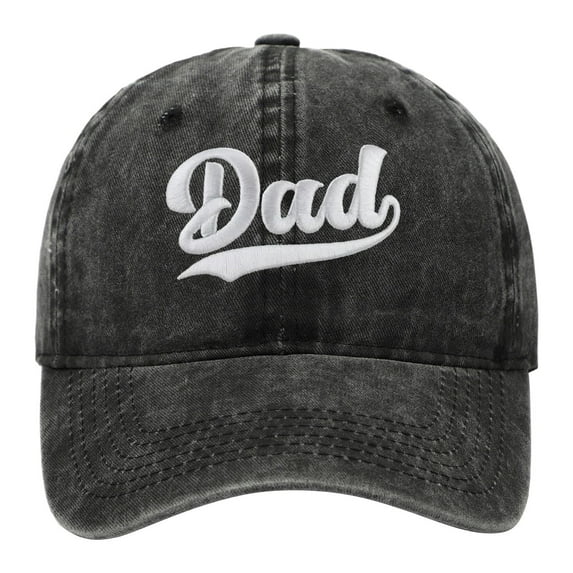Men's Vintage Baseball Hat Fashion Black Sports Hat Dad Hat for Women