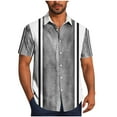 thumbnail image 1 of Men's Vintage Floral Print Bowling Tops Casual Summer Beach Shirts Button Down Short Sleeve Guayabera Shirts, 1 of 6