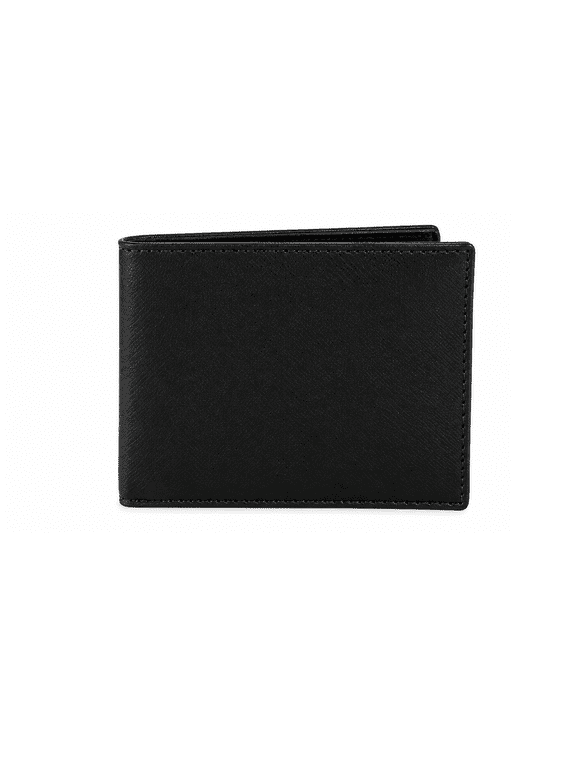 Adi Veda - Classic Bi-Fold Wallet for Men, Textured Finish, Slim Profile, Multiple Card Slots & Cash Compartment