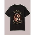 thumbnail image 1 of Men's Vintage Neil Young Harvest Moon Graphic T-Shirt - 100% Cotton Breathable Crew Neck Short Sleeve Tee, Lightweight 180gsm Summer Top for Music Lovers & Retro Enthusiasts, 1 of 6