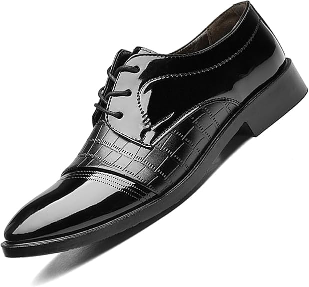 Photo inspiration: Fresh Look at Men S Vintage Patent Leather Cap Toe Two Tone Dress
