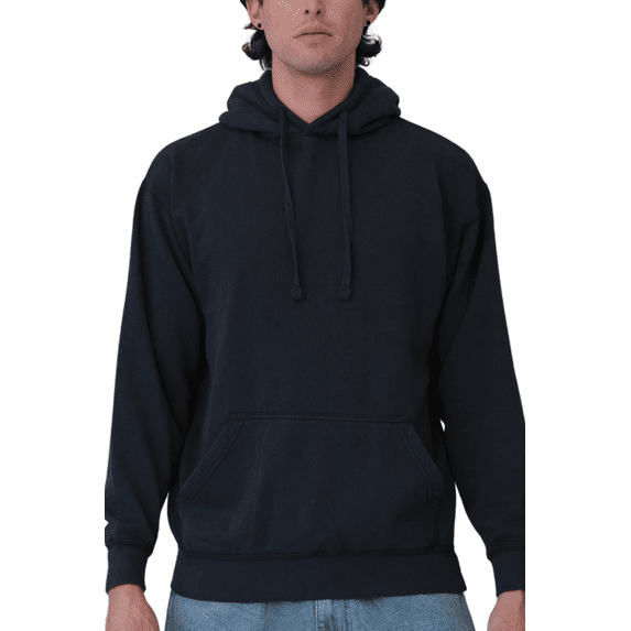 Men's Vintage Prewashed Pullover Hoodie MH13107 Vintage Black Medium