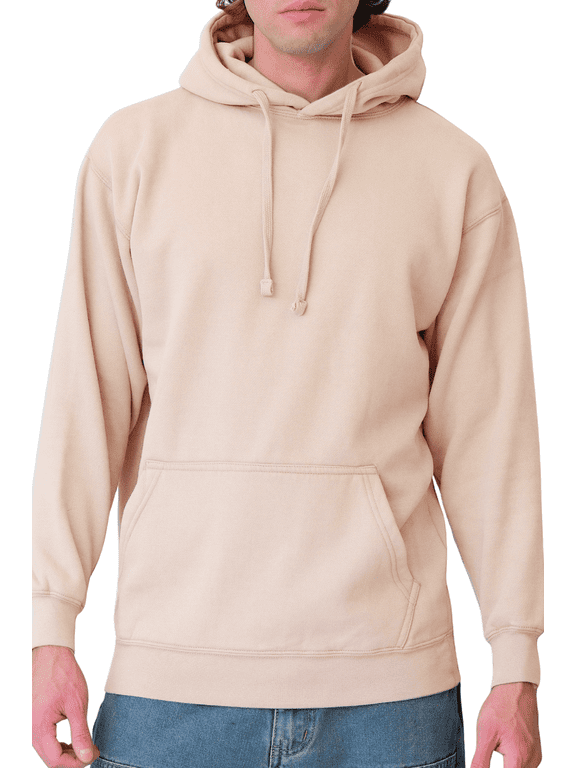 Men's Vintage Prewashed Pullover Hoodie MH13107 Vintage Bone X-Large