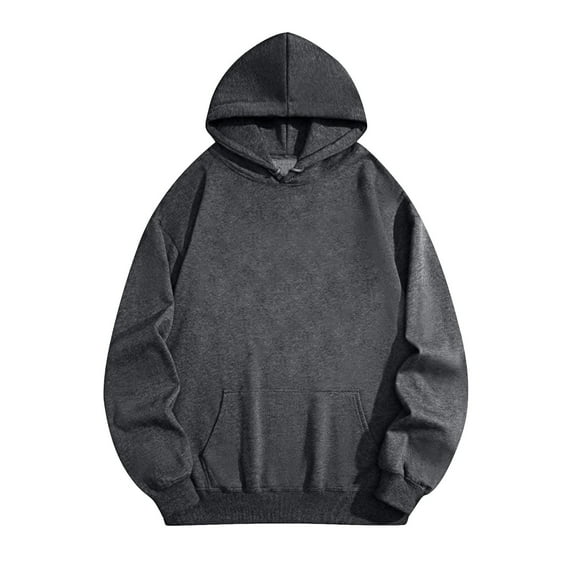 Men's Vintage Pullover Hoodie - Streetwear Fleece Sweatshirt | Oversized Long Sleeve 2025