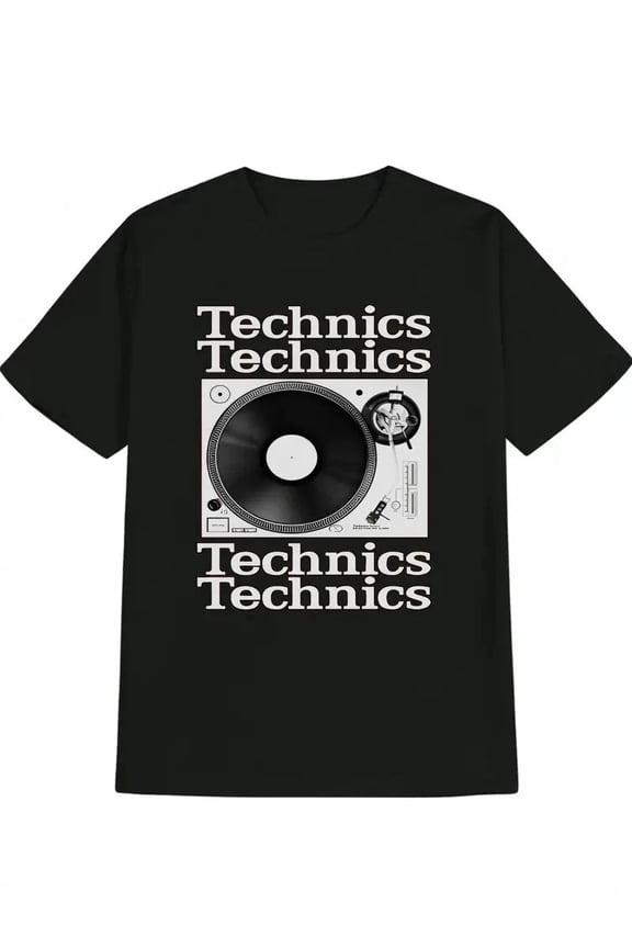 Men's Vintage Technics Graphic T-Shirt
