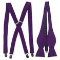 thumbnail image 1 of Men’s Violet Suspenders & Self-Tie Bow Tie Collection in a variety of colors by Spencer J’s, 1 of 1