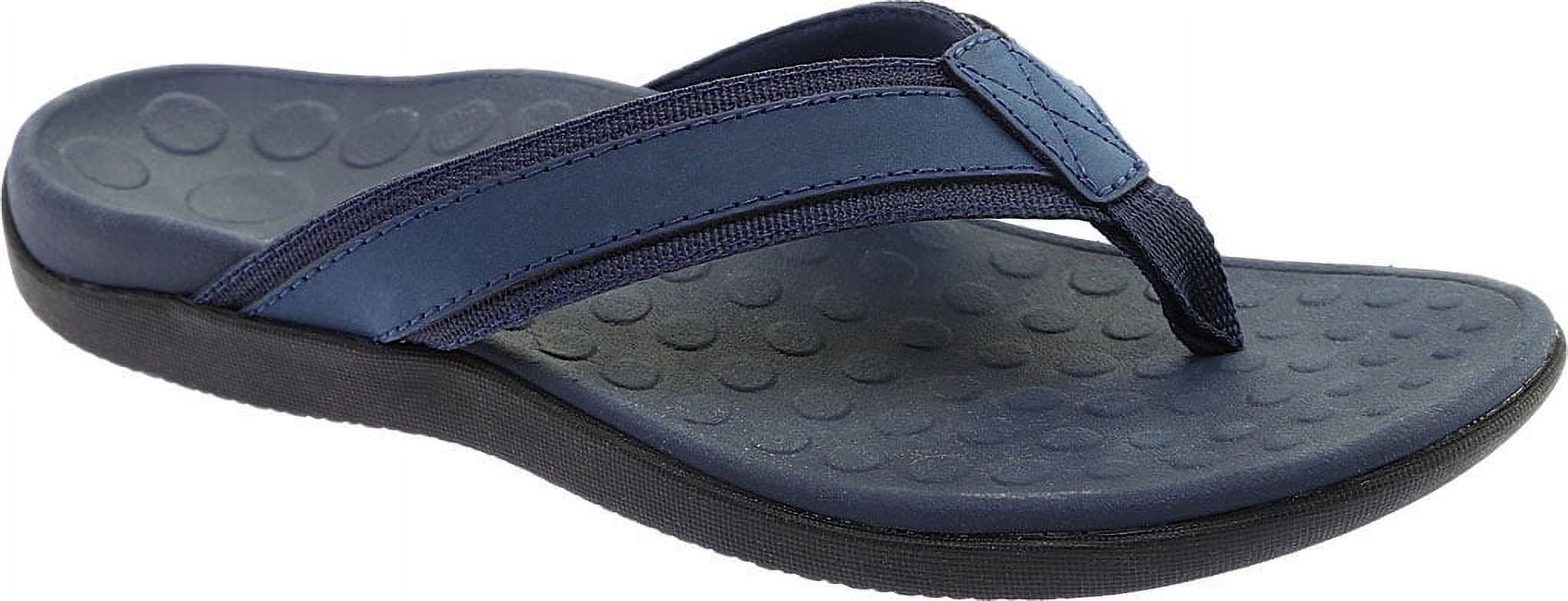 Vionic Men\'s Tide Toe Post Sandal Size 10 Navy Blue Flip Flop Thong Arch Support Amazon.com | Vionic Men main image 3