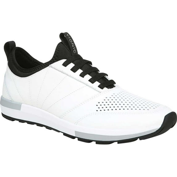 Men's Vionic Trent Sneaker White Leather 11 M