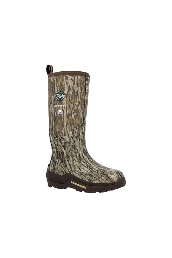 Muck Boots Viper Max 17" Rubber Boots Mossy Oak Bottomland Men's 13 D
