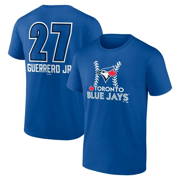 Men's Vladimir Guerrero Jr. Royal Toronto Blue Jays Name & Number Fastball T-Shirt