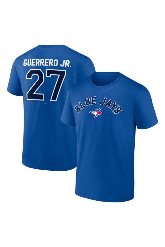 Men's Vladimir Guerrero Jr. Royal Toronto Blue Jays Winning Streak Name & Number T-Shirt