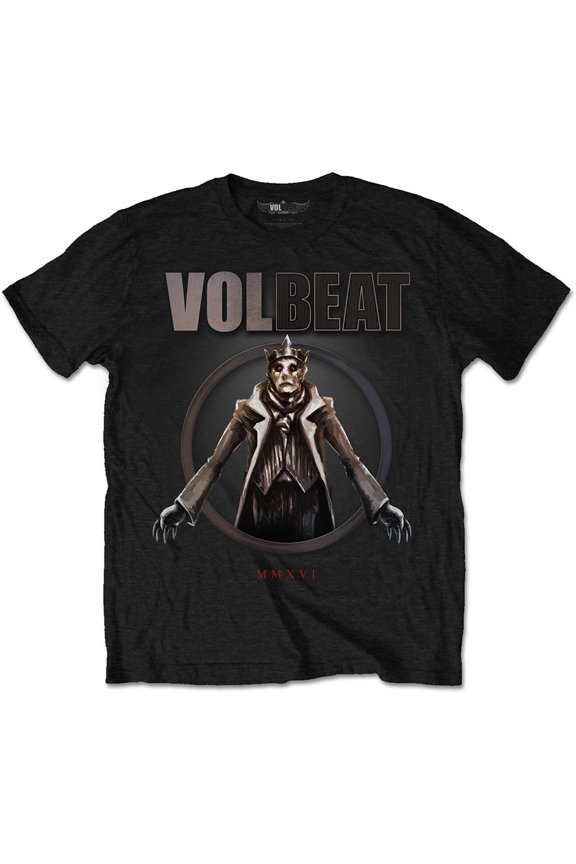 Men's Volbeat King of the Beast Slim Fit T-shirt X-Large Black