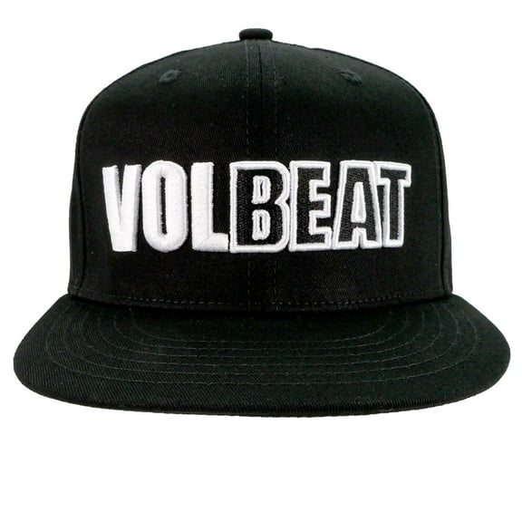 Men's Volbeat Logo Snapback Baseball Cap Adjustable Black