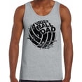 thumbnail image 1 of Men's Volleyball Dad Graphic Tank Tops Black Team Sport Volleyball Father's Day Gift, 1 of 4