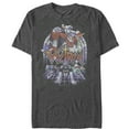 thumbnail image 1 of Men's Voltron: Defender of the Universe Retro Robot Lions Graphic Tee Charcoal Heather X Large, 1 of 5