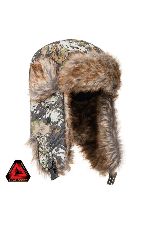 Men’s Vostok Heat Boost™ Lined, Waterproof, Trapper Hat (Vertek®), Size L