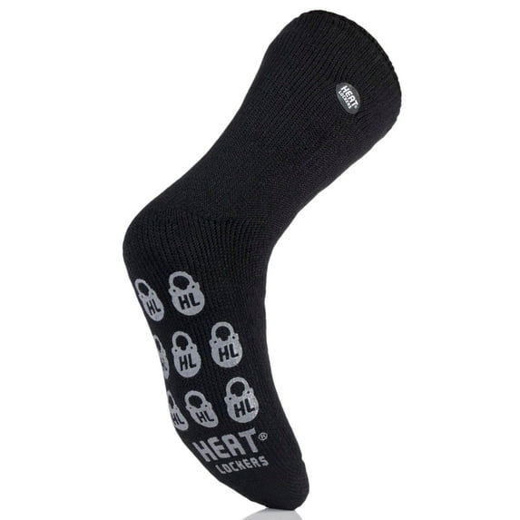 Men's WARMEST Solid Crew Slipper Sock