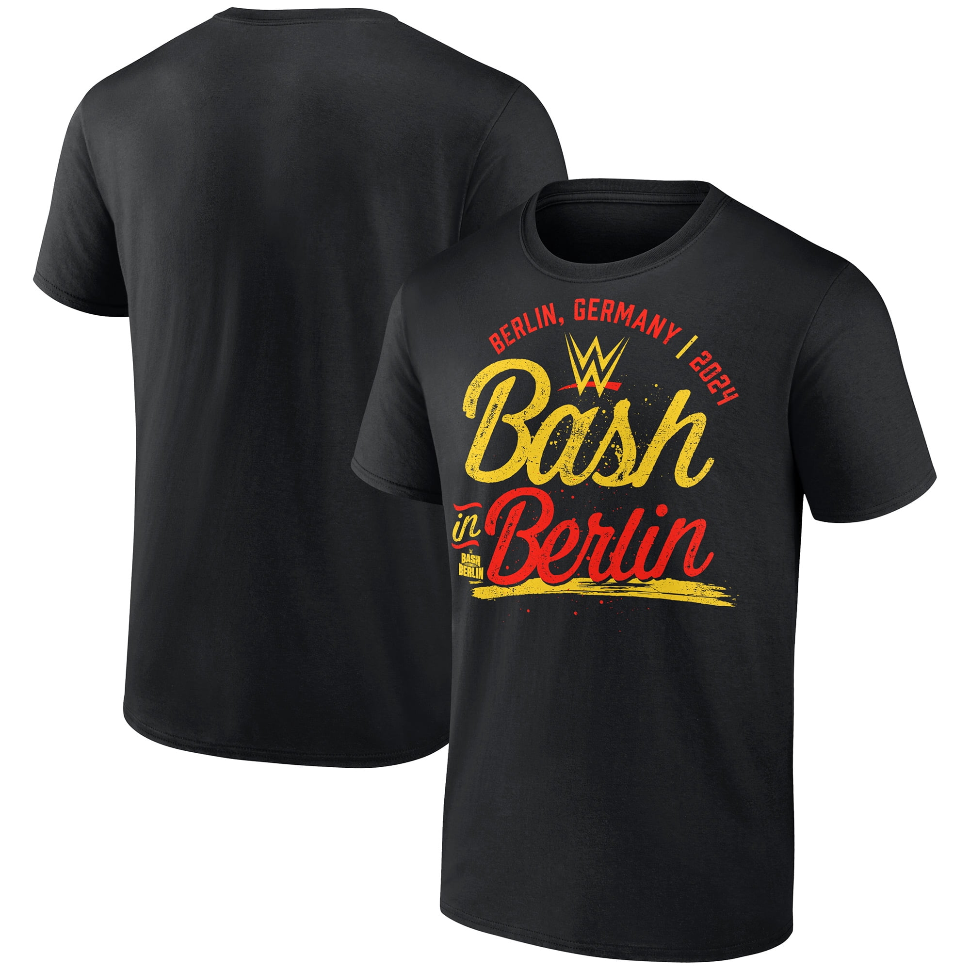 Men's WWE Black Bash In Berlin 2024 TShirt