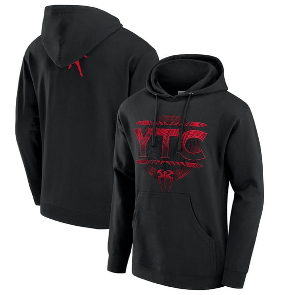Men's WWE  Black Roman Reigns YTC Pullover Hoodie