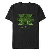 Mens WWE DX Generation Green Logo Graphic T-Shirt