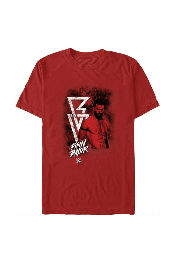 Men's WWE Finn Balor Portrait Graphic Tee Red 2X Large