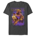 thumbnail image 1 of Men's WWE Retro Wrestlers Collage Graphic Tee Charcoal Small, 1 of 5